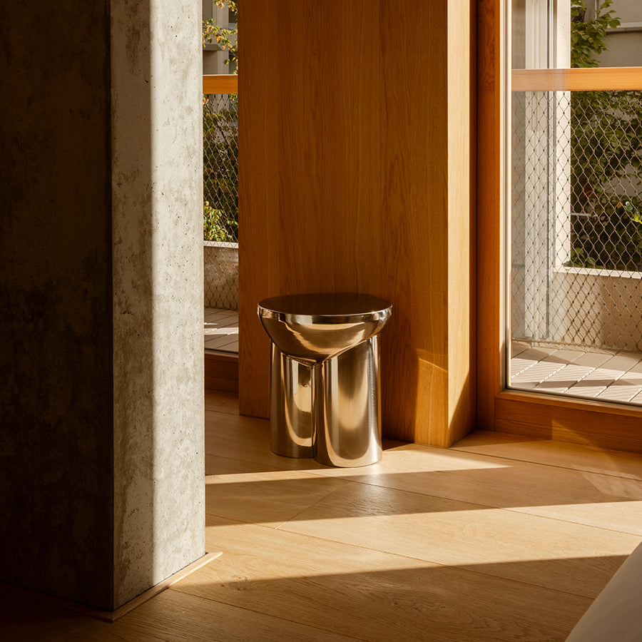 METATE STOOL + SIDE TABLE | tu taller